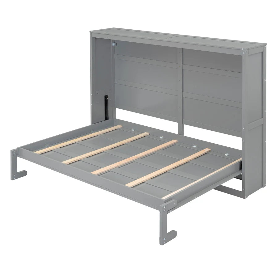 Full Size Murphy Bed That Folds Into a Cabinet - Wall Bed