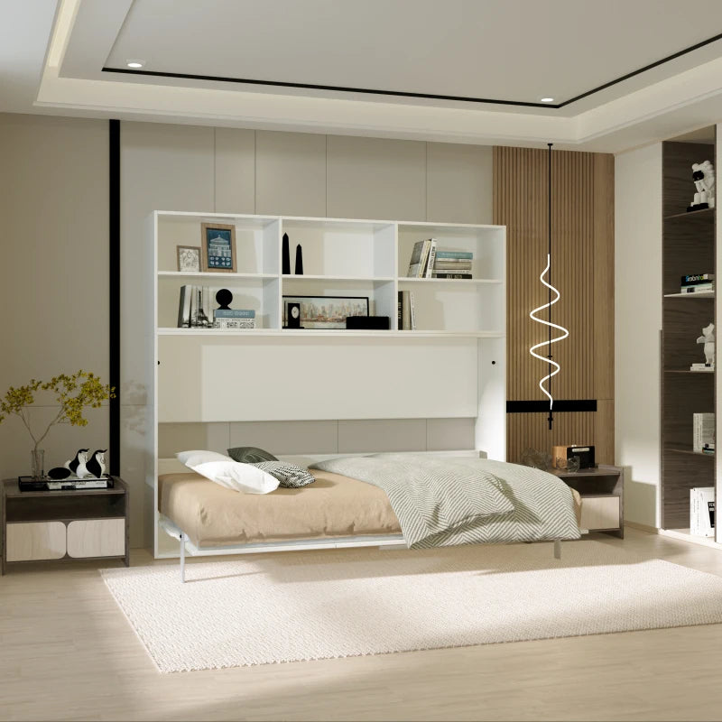 Full Size Murphy Bed That Folds Into a Cabinet - Wall Bed