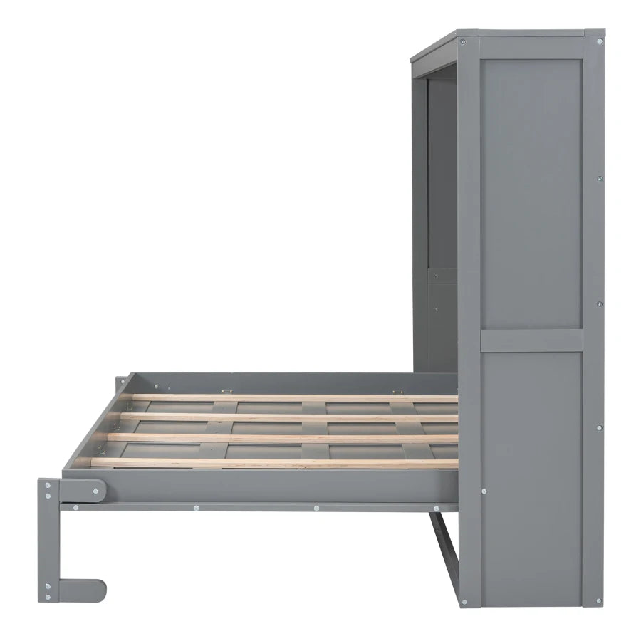 Full Size Murphy Bed That Folds Into a Cabinet - Wall Bed