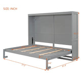 Full Size Murphy Bed That Folds Into a Cabinet - Wall Bed