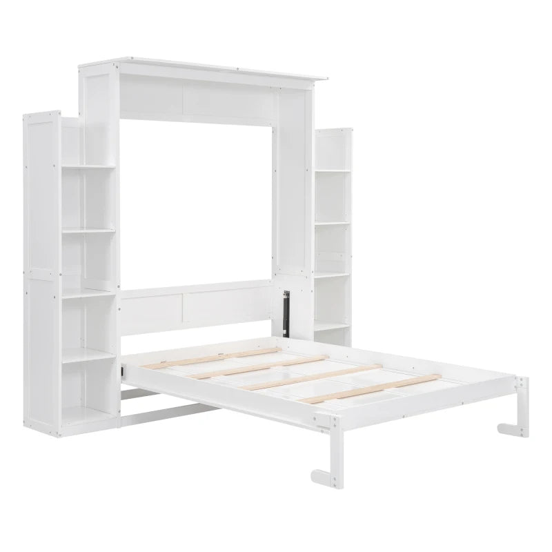 Full Size Murphy Bed That Folds Into a Cabinet - Wall Bed