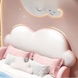 Dreamy Cloud Bed With or Without Nightstands in Pink and White