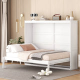 Full Size Murphy Bed That Folds Into a Cabinet - Wall Bed