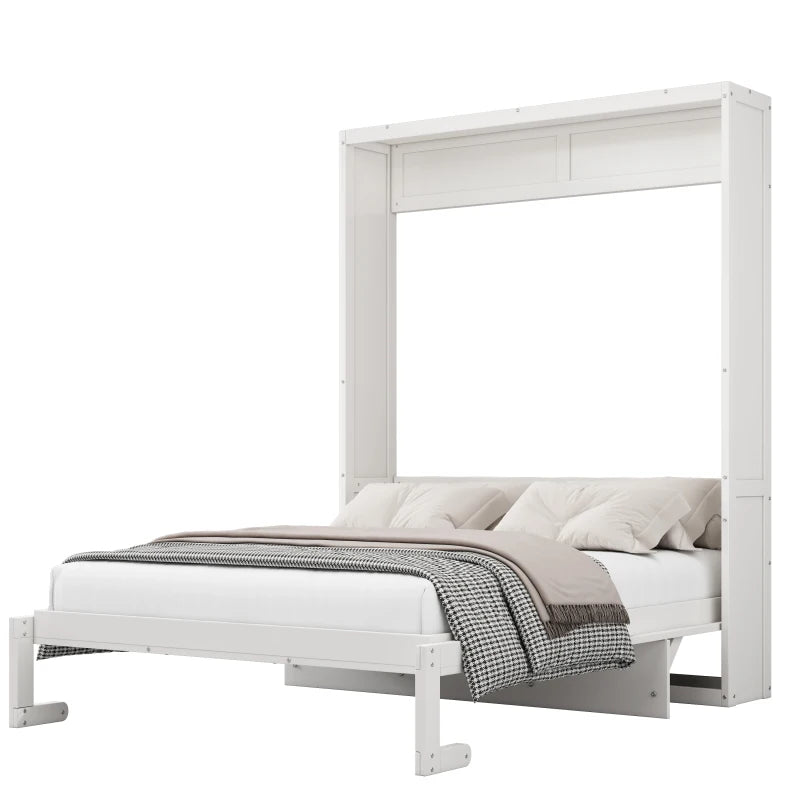 Full Size Murphy Bed That Folds Into a Cabinet - Wall Bed