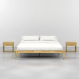 14” King Bed Frame - Wood Platform Bed with Slats - Comes in Twin, Queen, full, and Queen