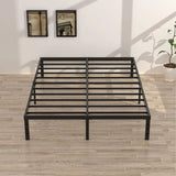 16 Inch Metal Platform Bed Frame Platform - Full, Twin, Full, Queen, King - 14 Inch Storage