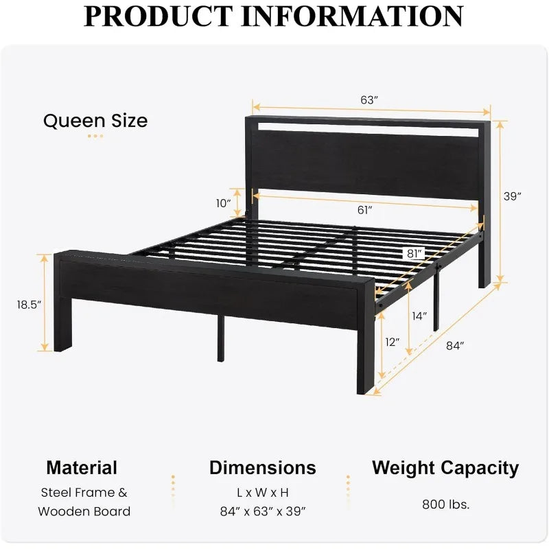 queen bed dimensions